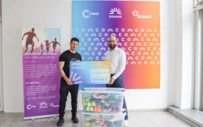 Encevo Deutschland spendet Fußballschuhe und 1.000 Euro für Kinder in der Dominikanischen Republik