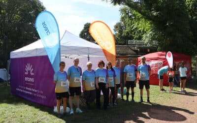 Encevo beim 20. Solilauf in St. Ingbert