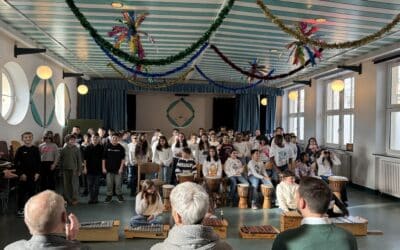 Enovos und Creos fördern Percussion Projekt Move & Groove